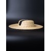 Соломенная шляпа Тотти мини с лентами--5
