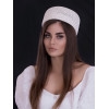 Соломенная шляпка ПилБокс  № 203 белый--0