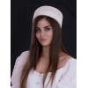 Соломенная шляпка ПилБокс  № 203 белый--5
