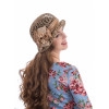 Соломенная шляпка № 322 с ажурным плетением--16