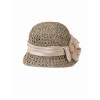 Соломенная шляпка № 322 с ажурным плетением--4