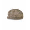 Соломенная кепка 424  с ажурным плетением--6