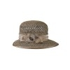 Соломенная шляпка  7 с ажуром по полю и тулии--0