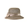 Соломенная шляпка  8 с ажуром по тулии и полю--1