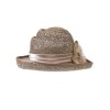 Соломенная шляпка №95 с плотным плетением--6