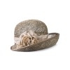 Соломенная шляпка №96 с плотным плетением--0