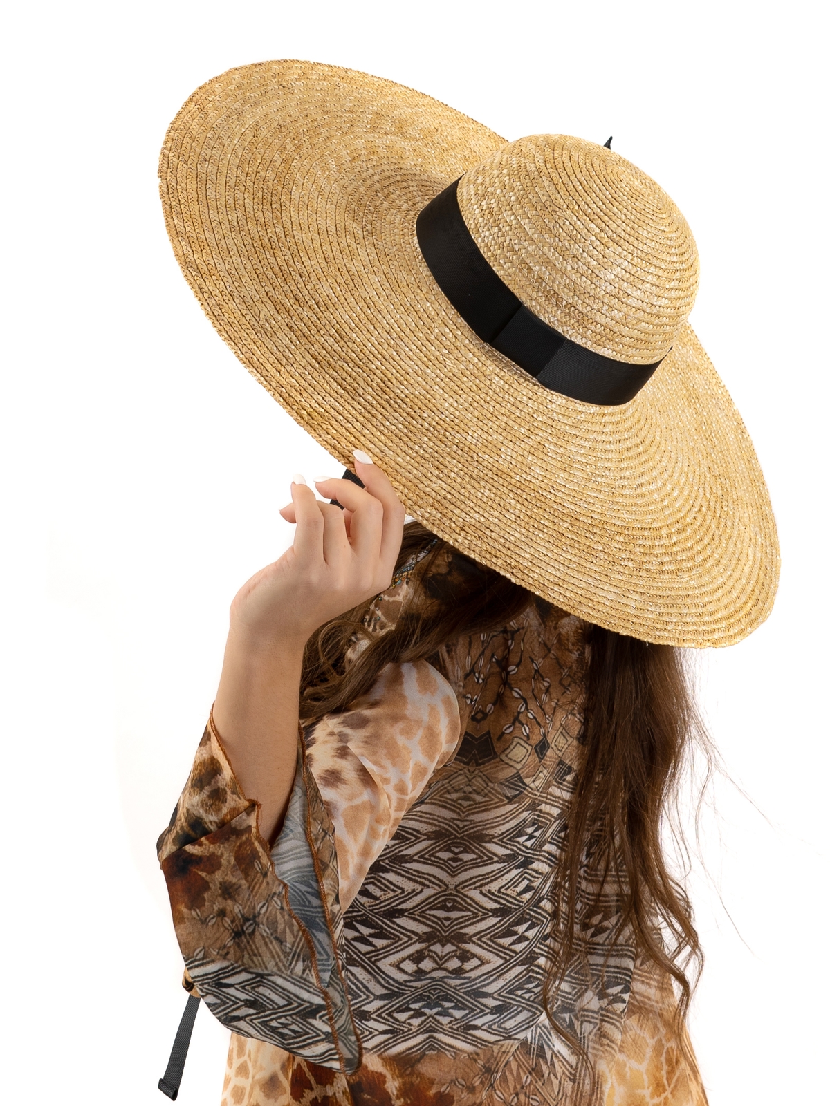 Соломенная шляпа МАКСИ M--14