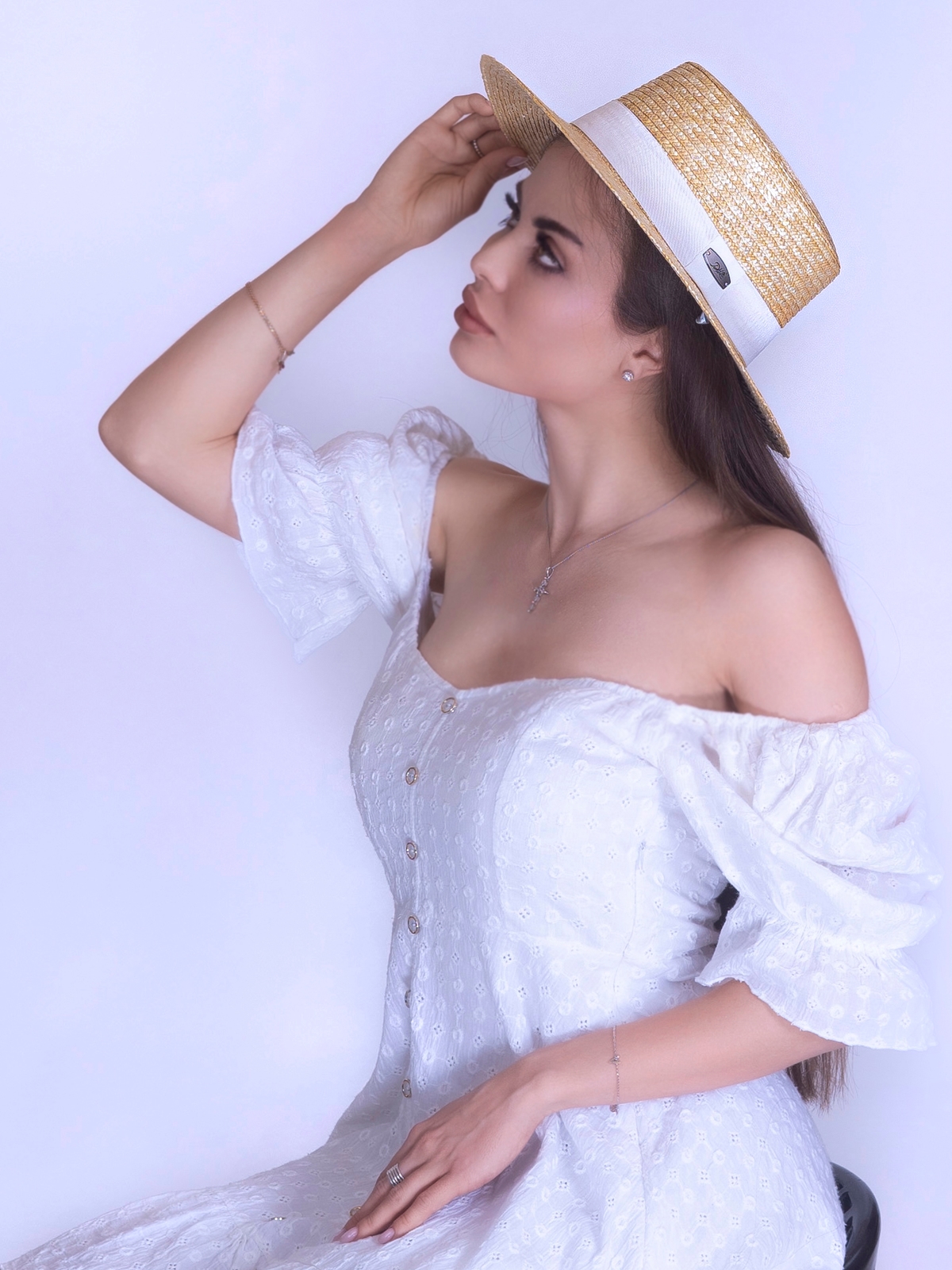 Соломенная шляпа Канотье--12