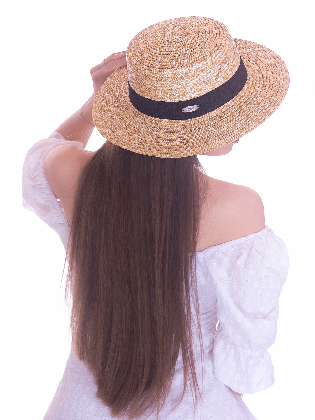 Соломенная шляпа Канотье--10