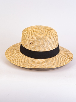 Соломенная шляпа Канотье--11