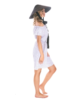 Соломенная шляпа НОН-ЛА чёрная--11