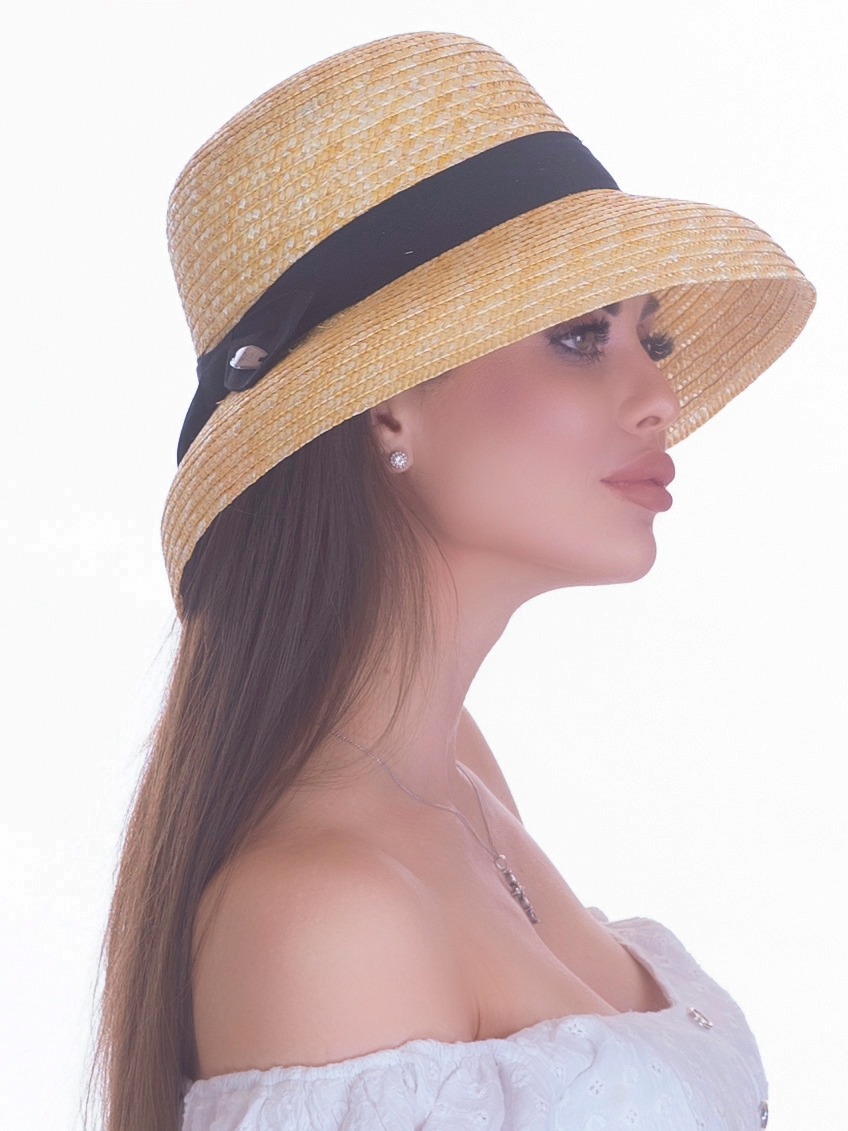 Соломенная шляпа Одри мини--20
