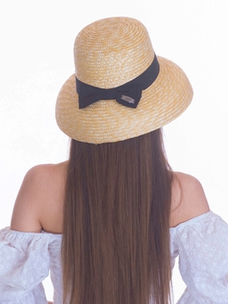 Соломенная шляпа Одри мини--21