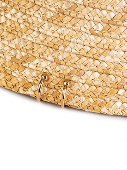 Соломенная шляпа Одри мини--27