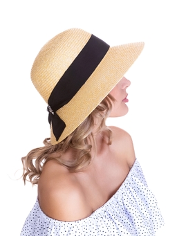 Соломенная шляпа Одри Одри микросоломка--15