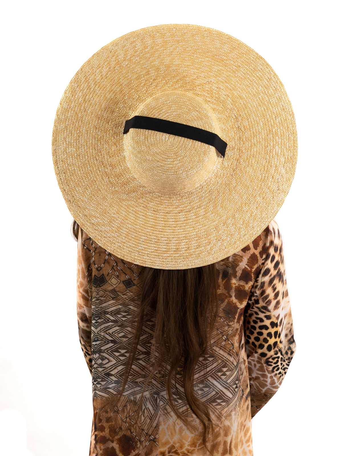 Соломенная шляпа Тотти L с лентами--7