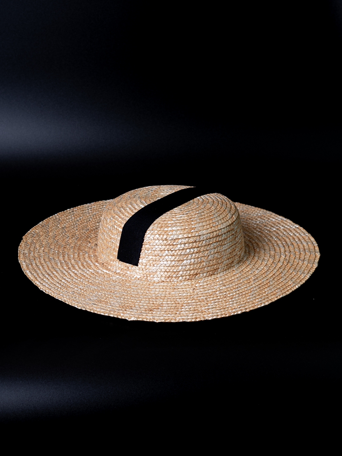 Соломенная шляпа Тотти мини с лентами--2