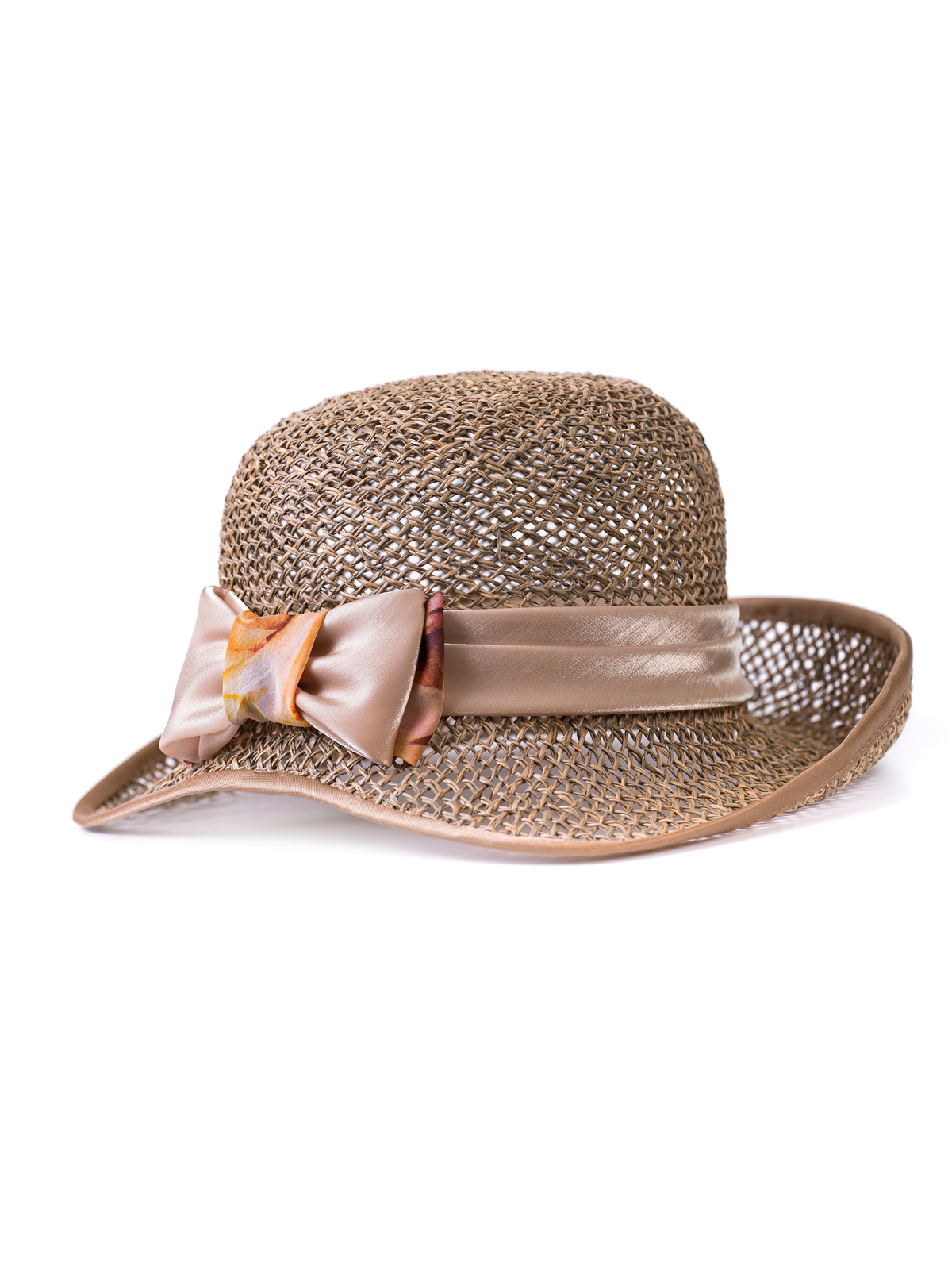 Соломенная шляпка №27 с плотным плетением--5