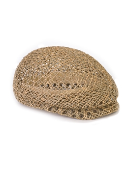 Соломенная  кепка  430  универсальная   с ажурным плетением