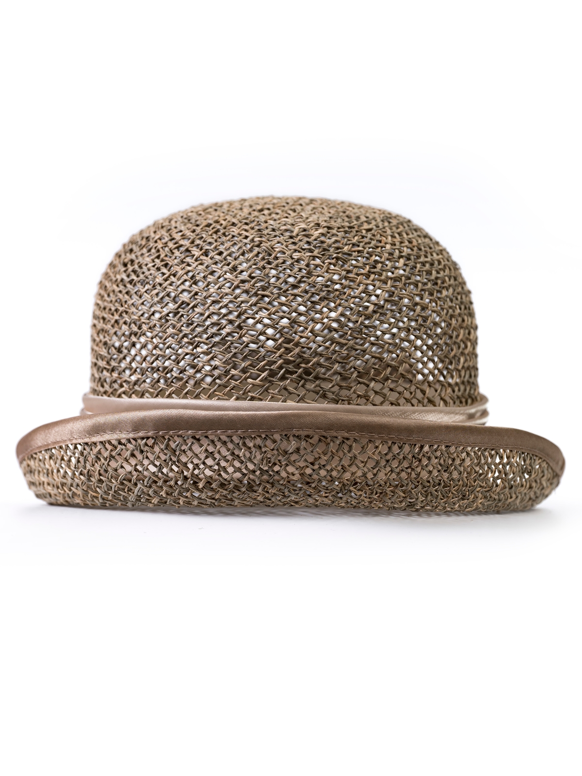 Соломенная шляпка №94 с плотным плетением--6