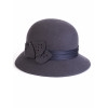 Фетровая шляпка № 86 серая--0