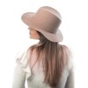 Фетровая шляпка № 58 песочная--2