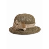 Соломенная шляпка № 321 с плотным плетением--1