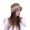 Соломенная шляпка № 322 с плотным плетением--10