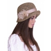 Соломенная шляпка № 322 с плотным плетением--11