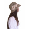 Соломенная шляпка № 39 с плотным плетением--6