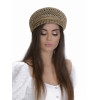 Соломенная кепка 433 с ажурным плетением--2