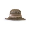 Соломенная шляпка №44 с ажуром по тулии--3