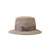 Соломенная шляпка 63 с плотным плетением--0