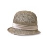 Соломенная шляпка 69 с плотным плетением--2