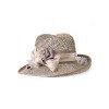 Соломенная шляпка 75 с плотным плетением--0