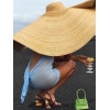 Соломенная шляпа МАКСИ--15