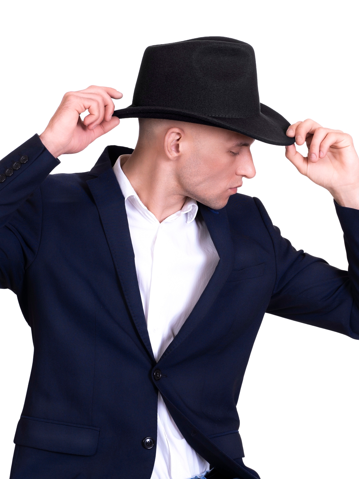 Мальборо - фетровая шляпа--10