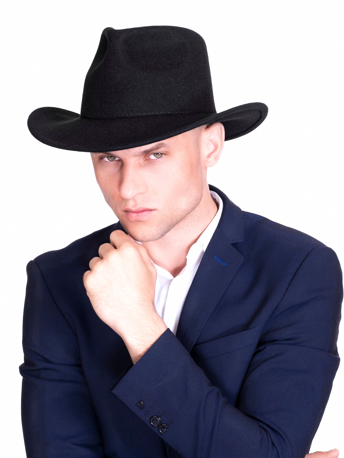 Мальборо - фетровая шляпа--13