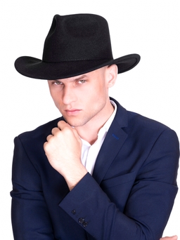 Мальборо - фетровая шляпа--13