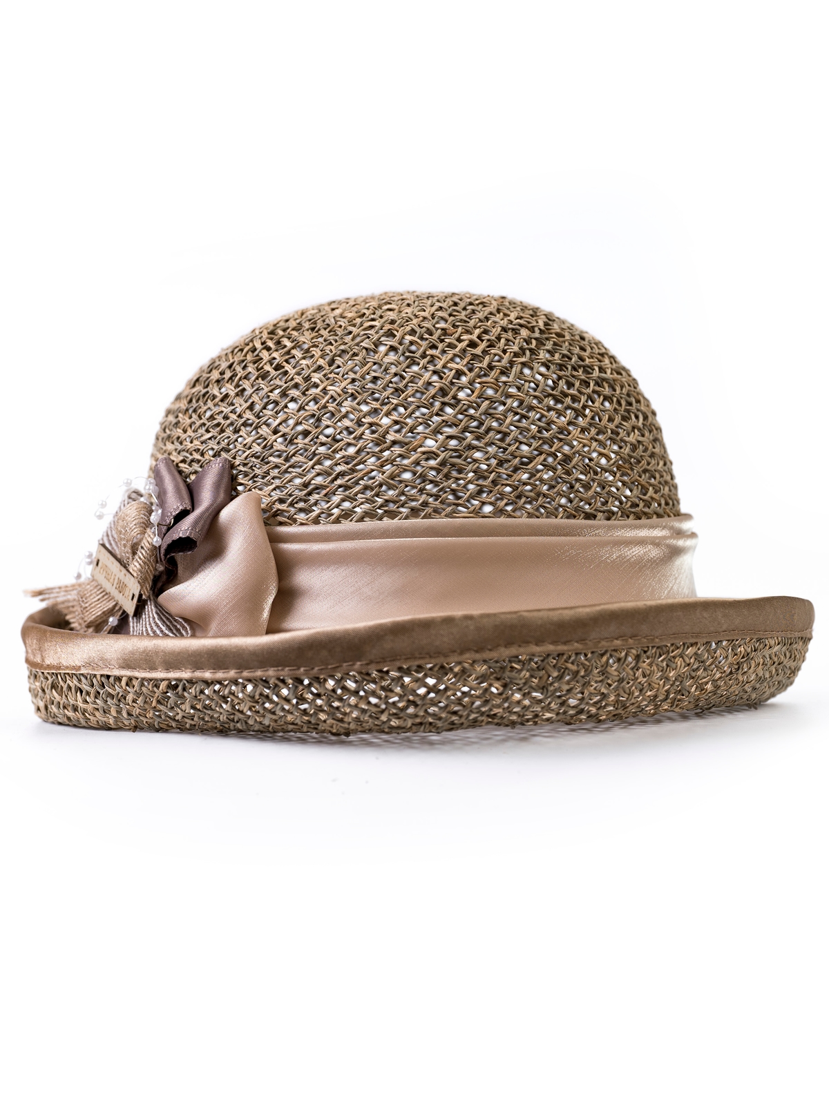 Соломенная шляпка 68 с плотным плетением