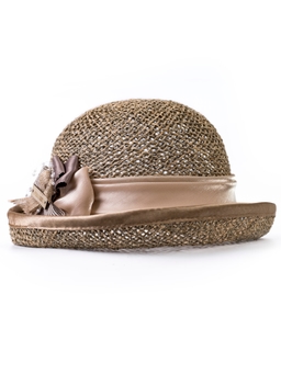 Соломенная шляпка 68 с плотным плетением