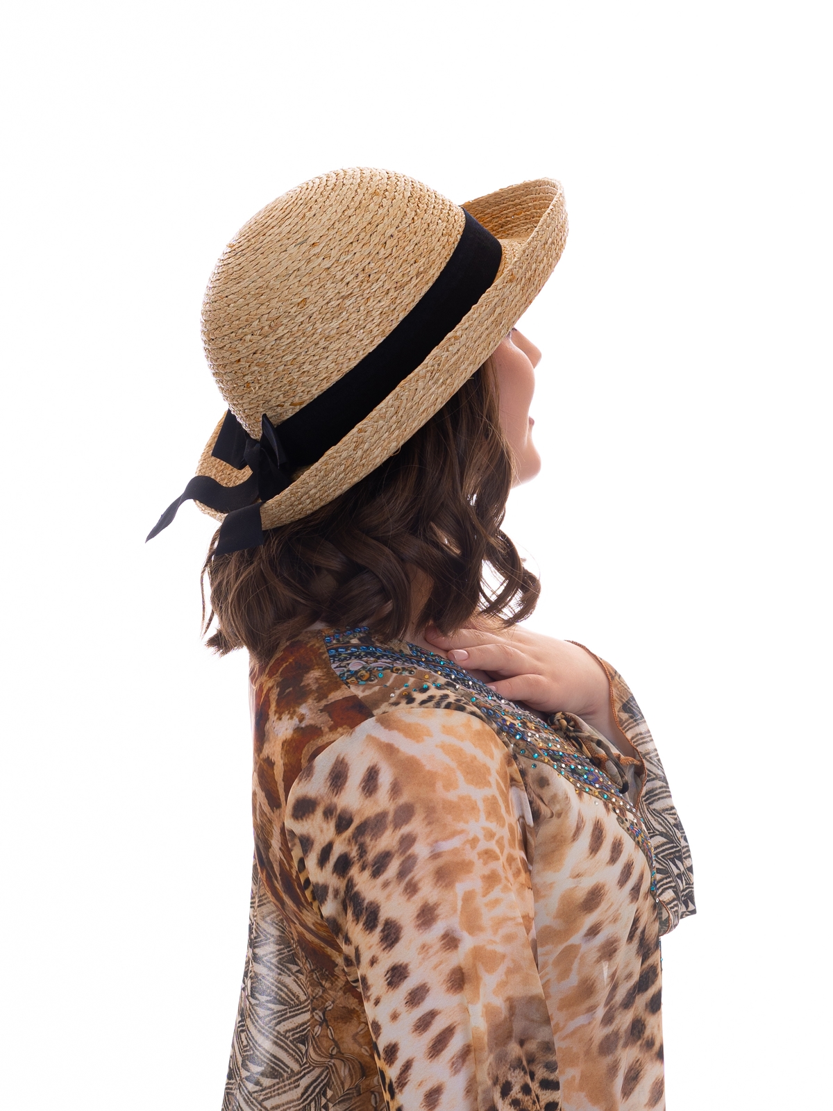 Соломенная шляпа №914 поле вверх--18