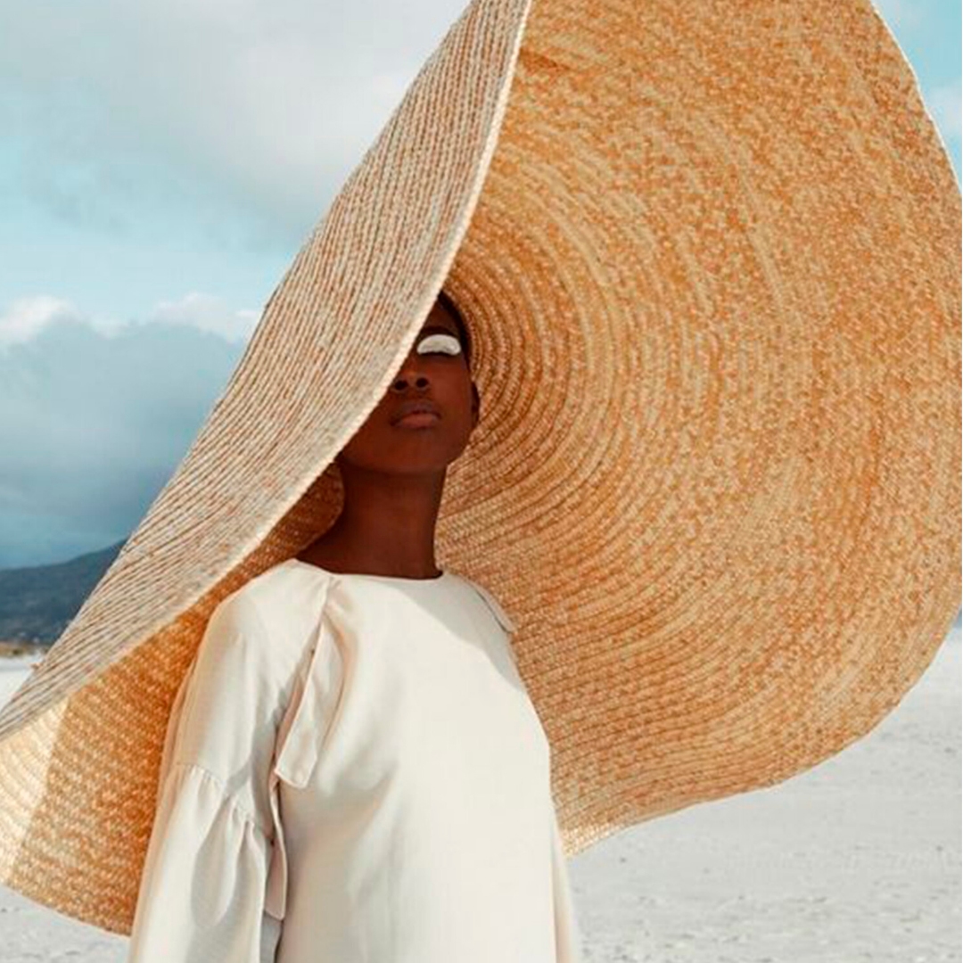 Соломенная шляпа МАКСИ--8