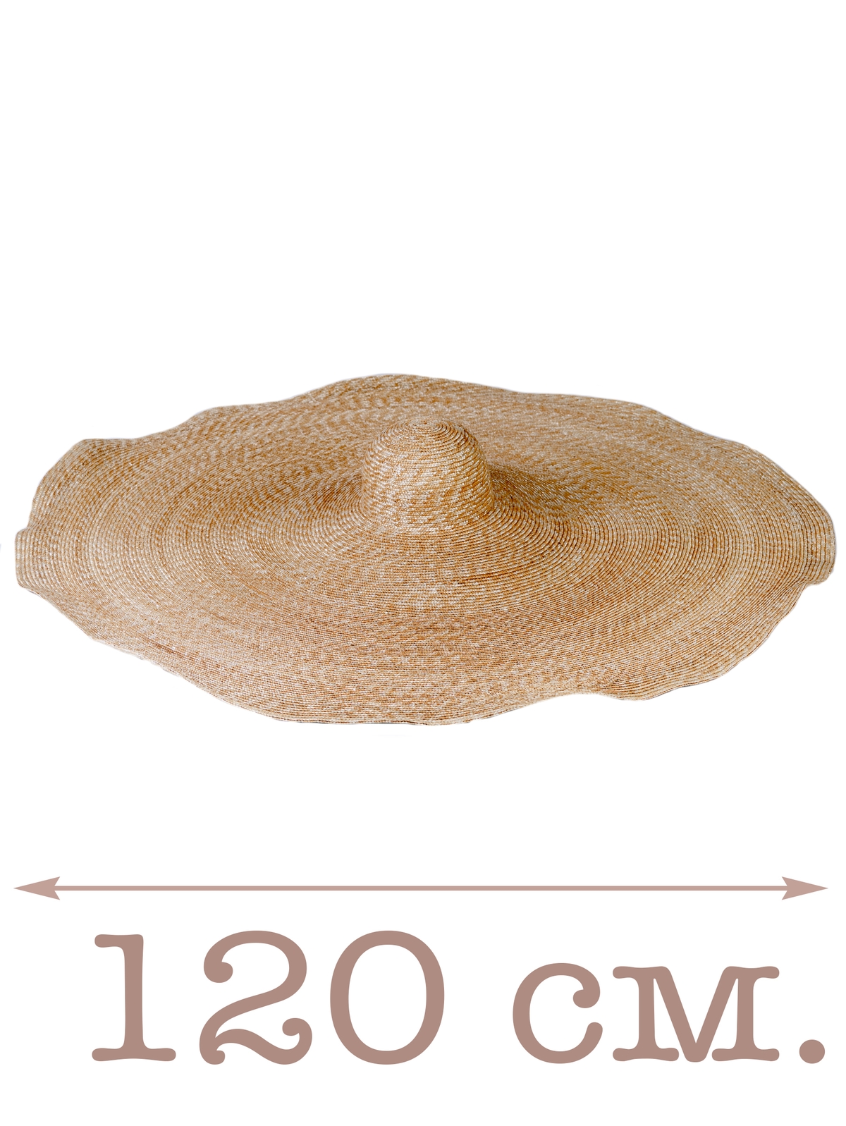 Соломенная шляпа МАКСИ--6