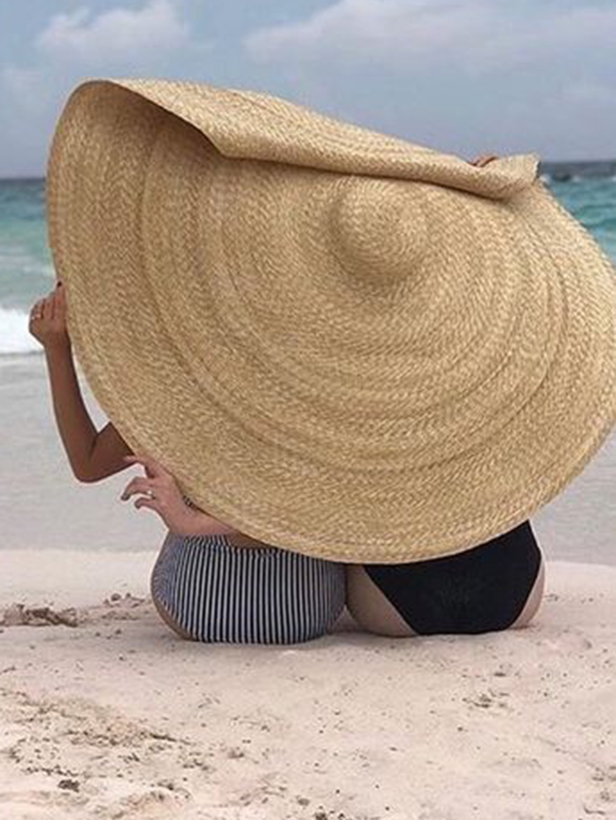 Соломенная шляпа МАКСИ--19