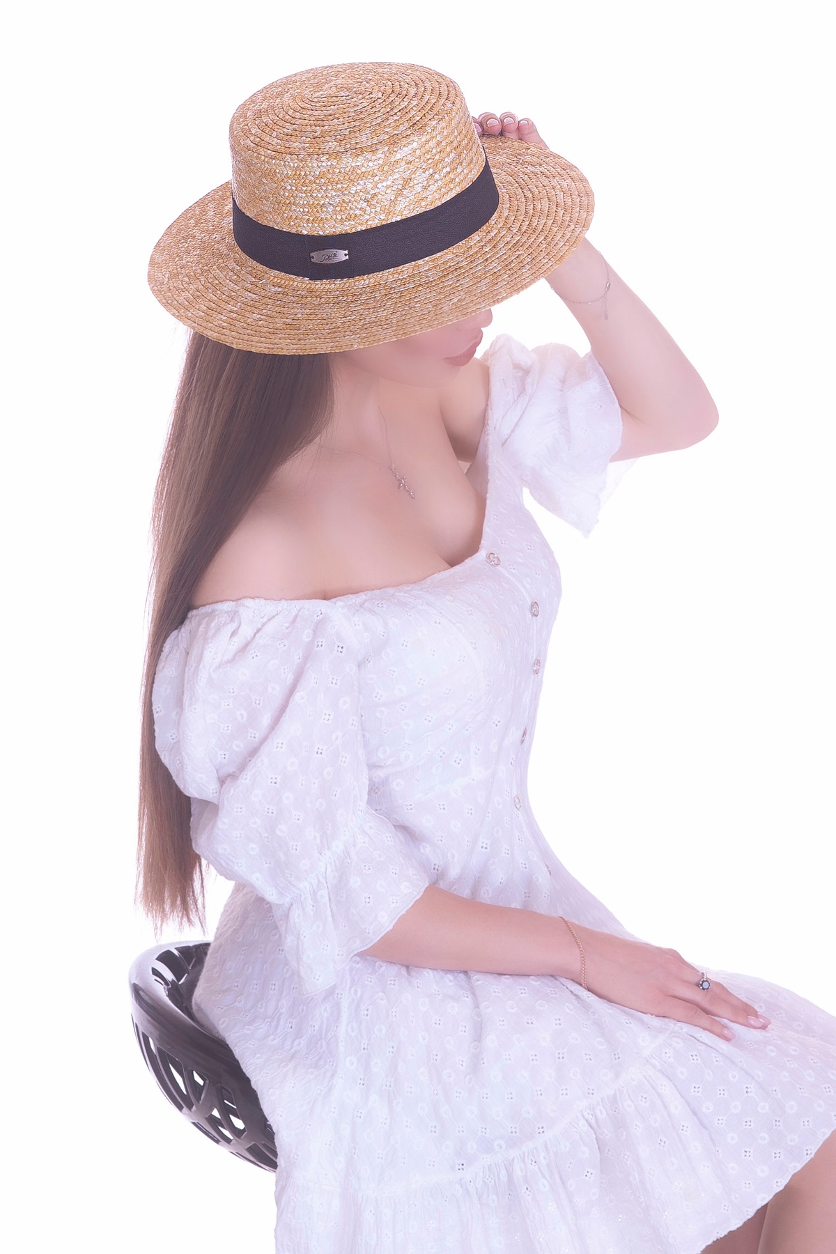 Соломенная шляпа Канотье9--7